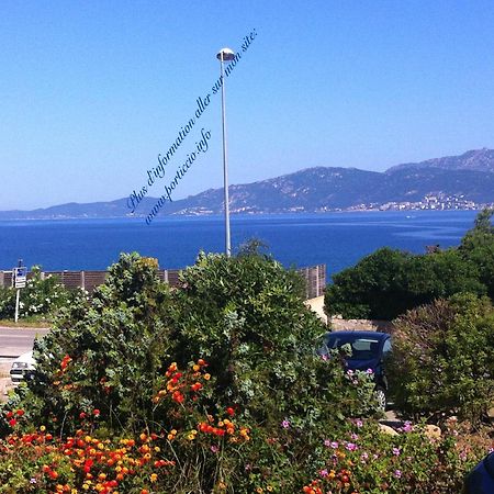 Vue Mer Panoramique Plage 50M Porticcio Corse Exterior foto